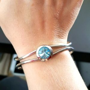 Silver & turquoise bracelet